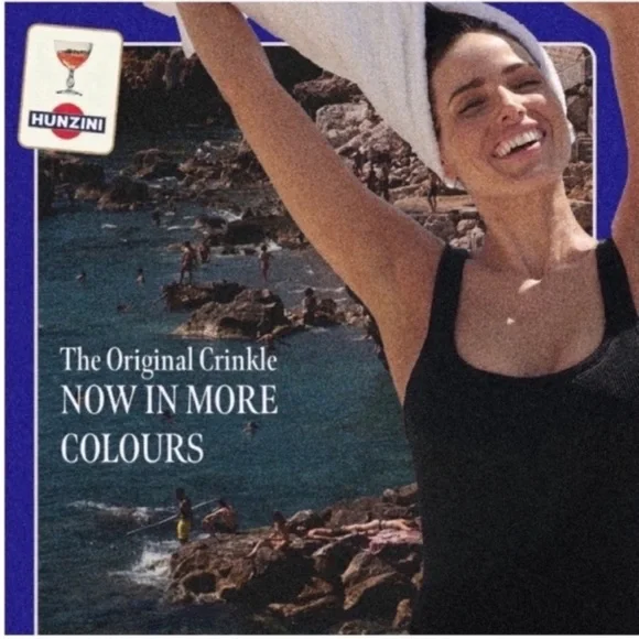 β¨ SALE NWT πΈ Hunza G Squareneck in Black - Picture 7 of 9